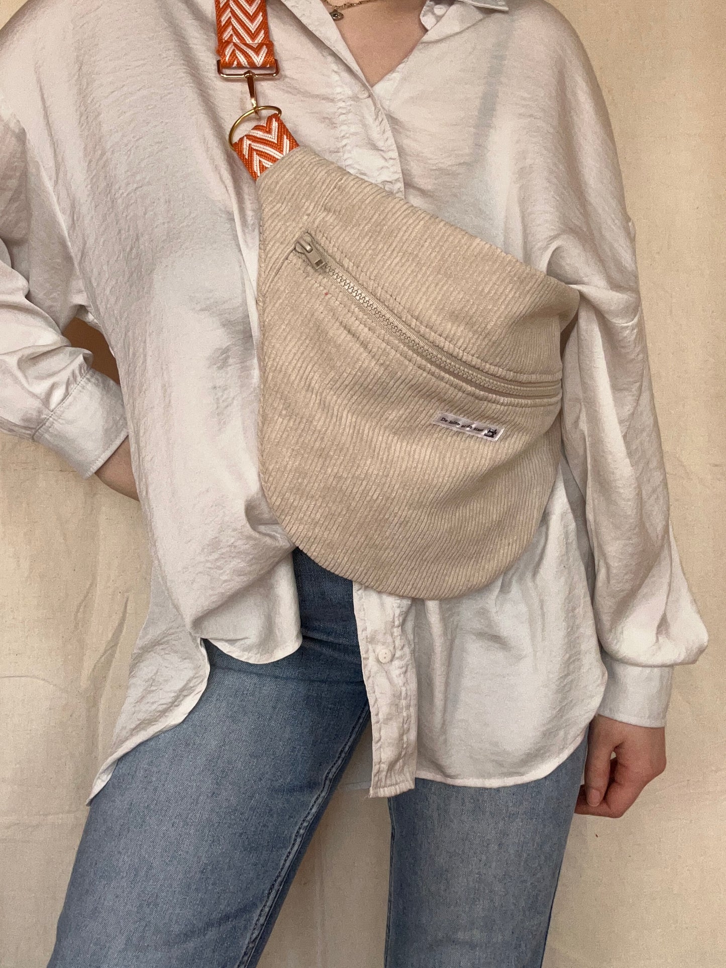 Sac Banane Sarah Gris