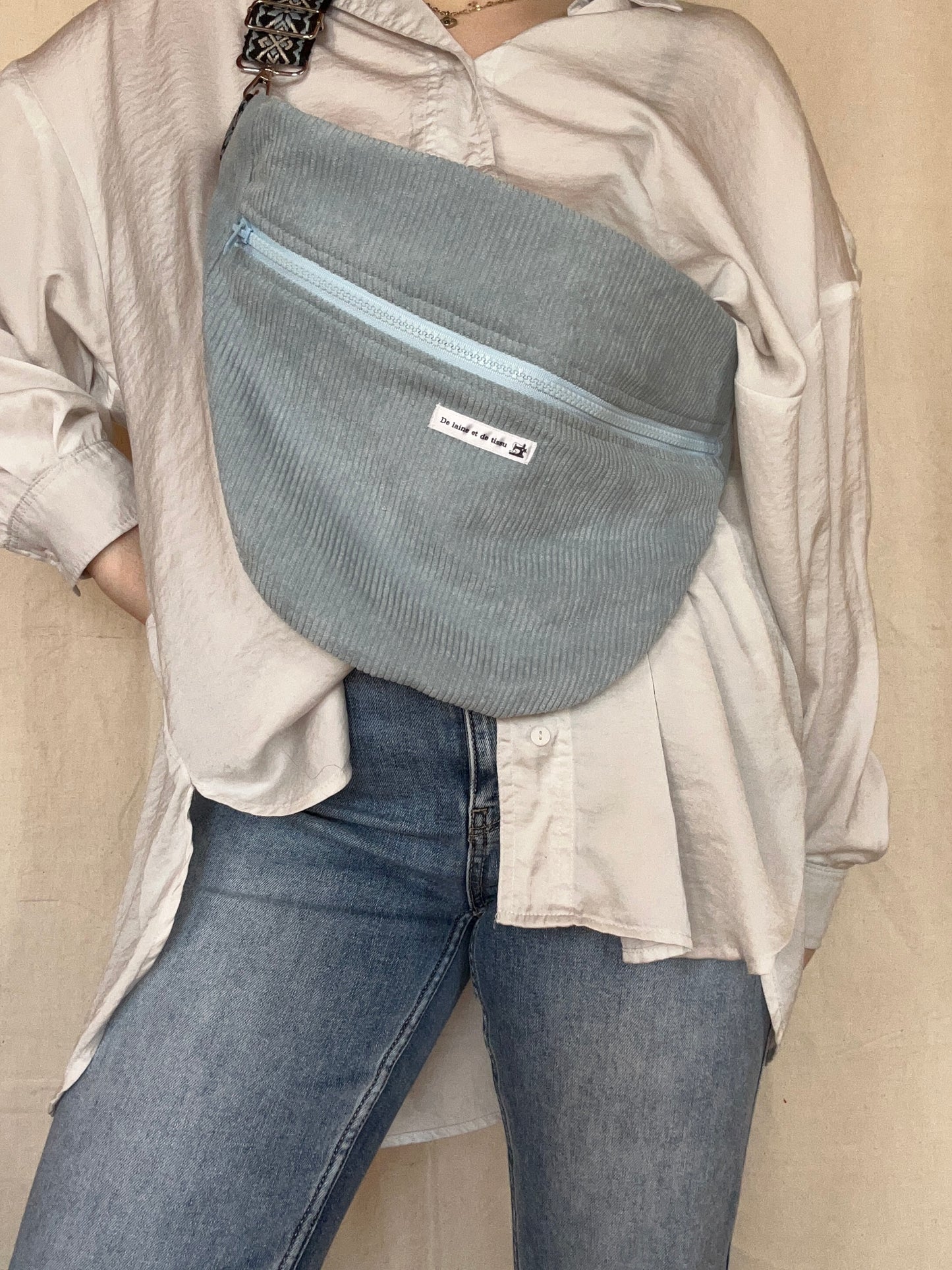 Sac Banane Sarah Bleu Ciel