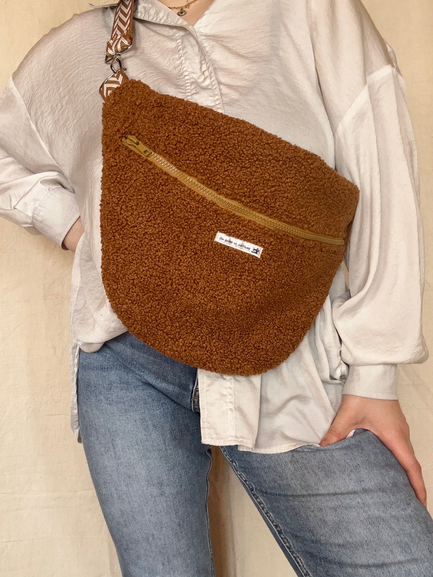 Sac Banane Charlotte Jaune Moutarde