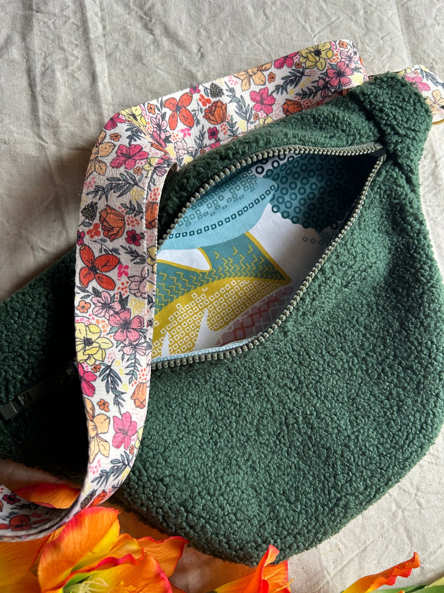 Sac Banane Charlotte Vert Sapin