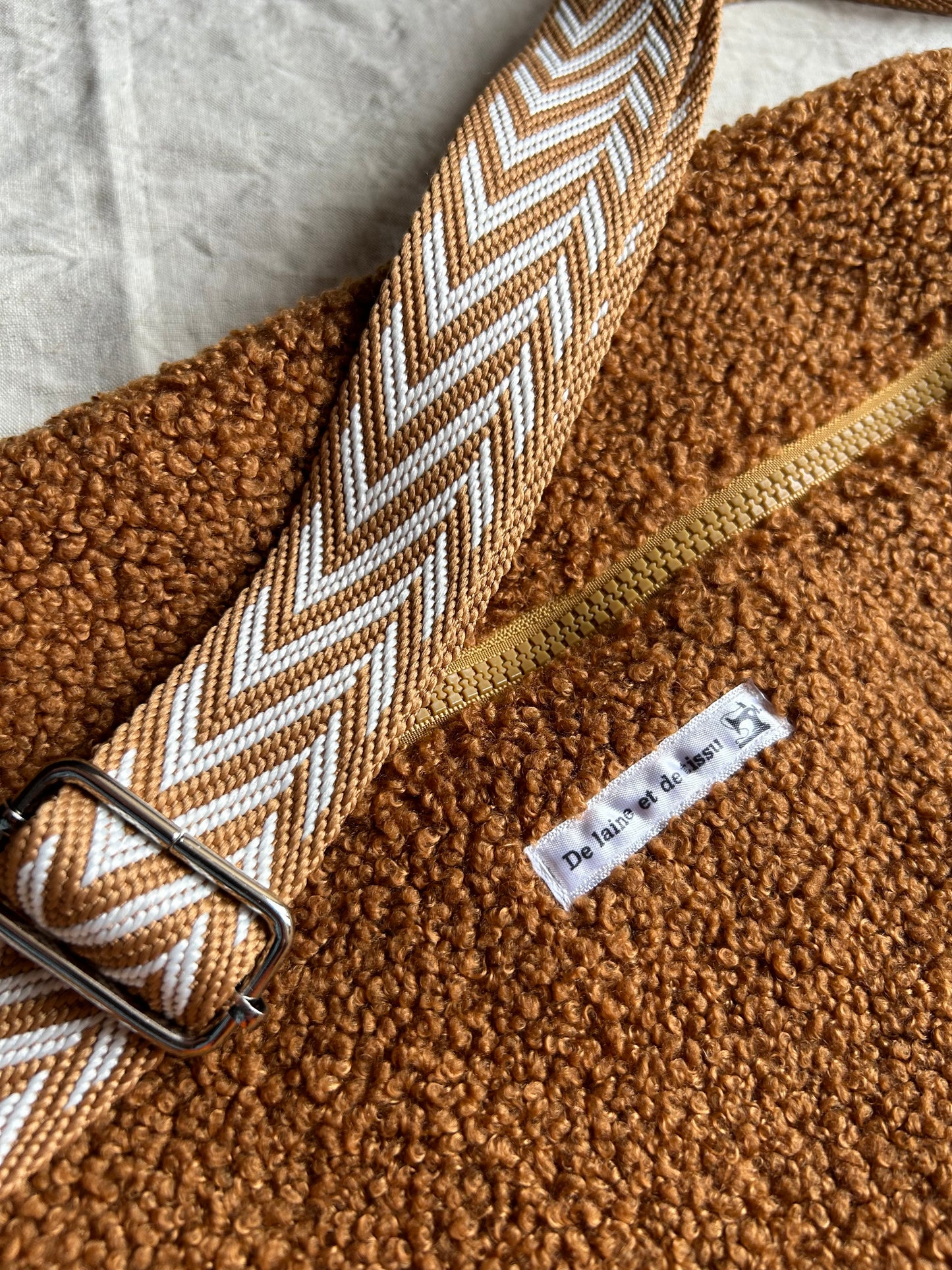 Sac Banane Charlotte Jaune Moutarde