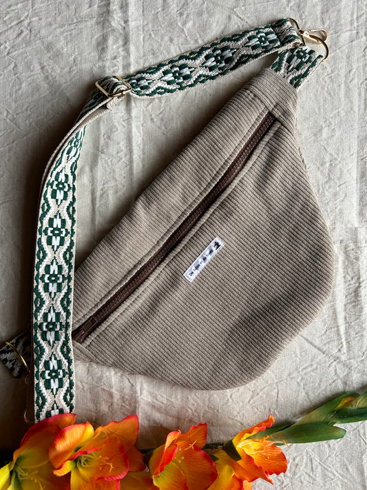 Sac Banane Sarah Taupe