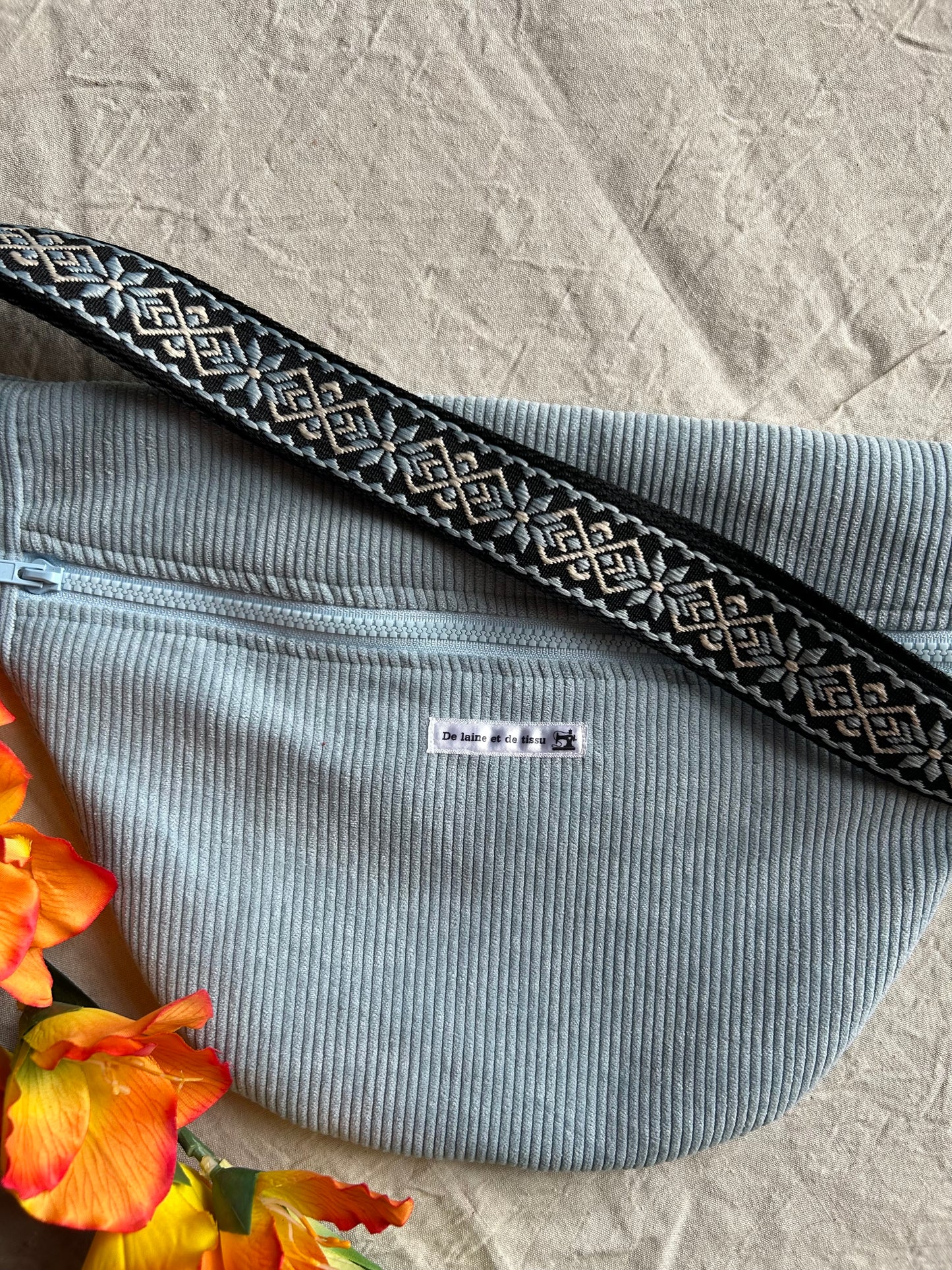 Sac Banane Sarah Bleu Ciel