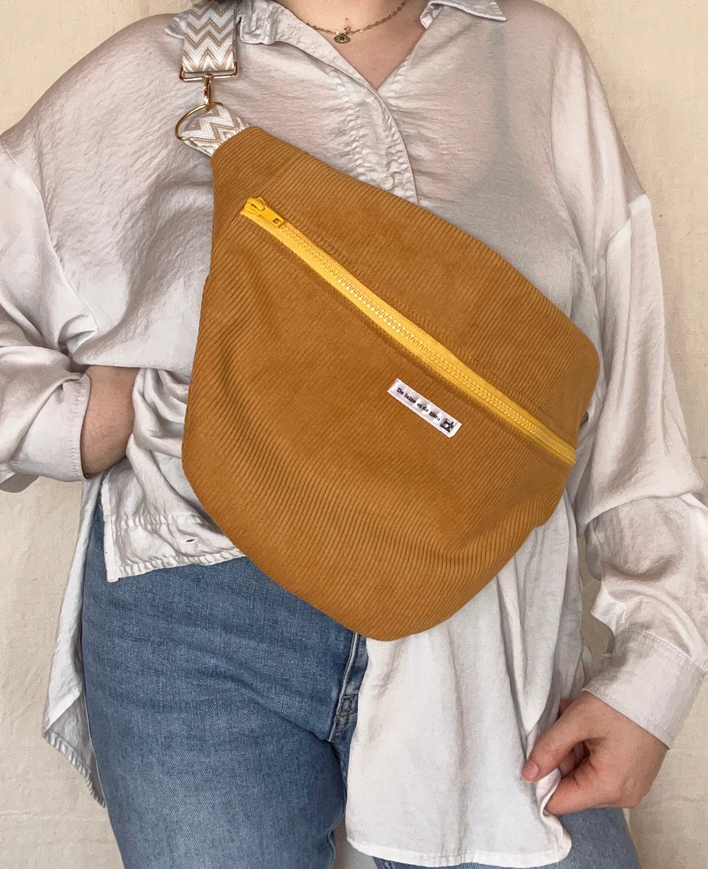 Sac Banane Sarah Jaune