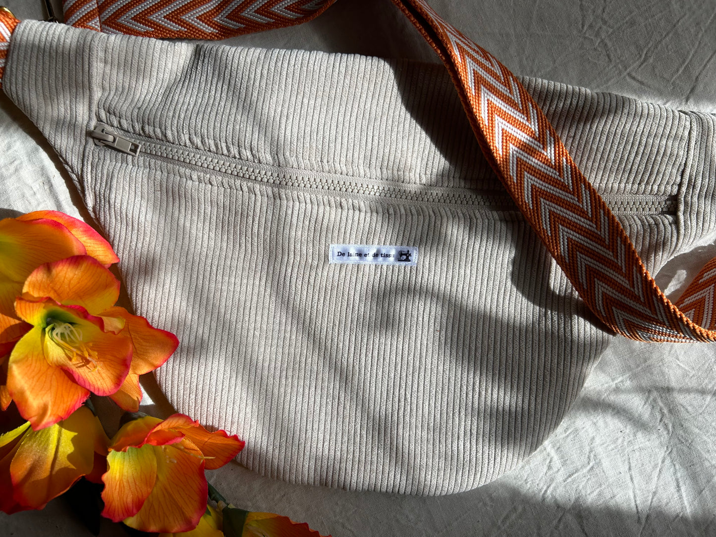 Sac Banane Sarah Gris