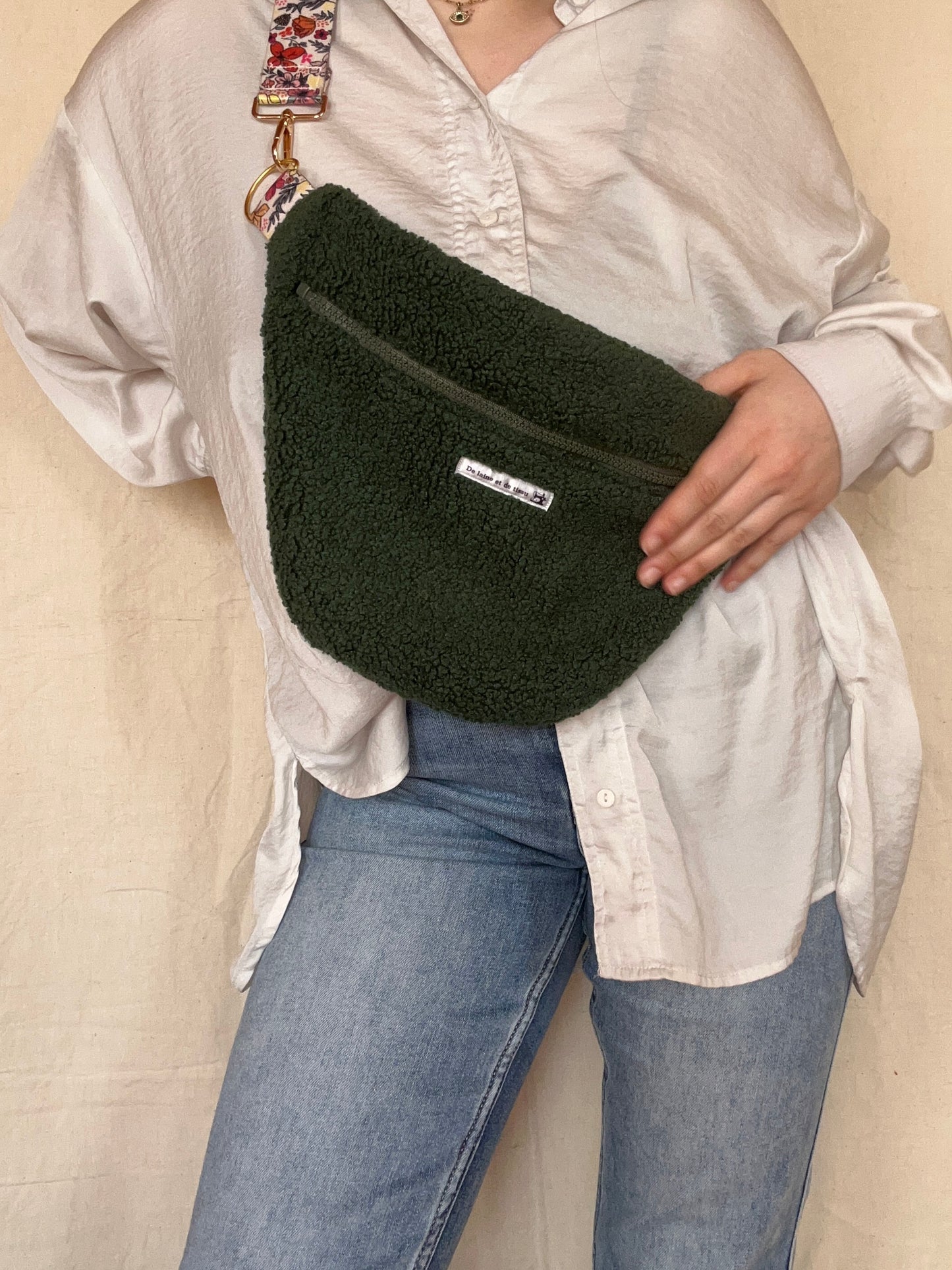 Sac Banane Charlotte Vert Sapin