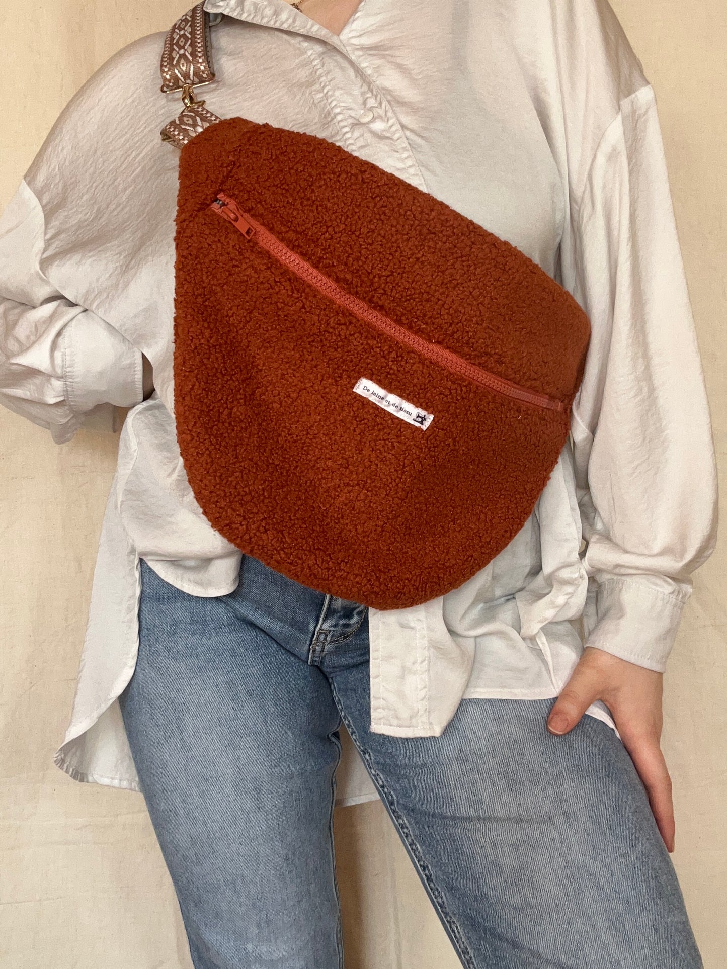Sac Banane Charlotte Terracotta