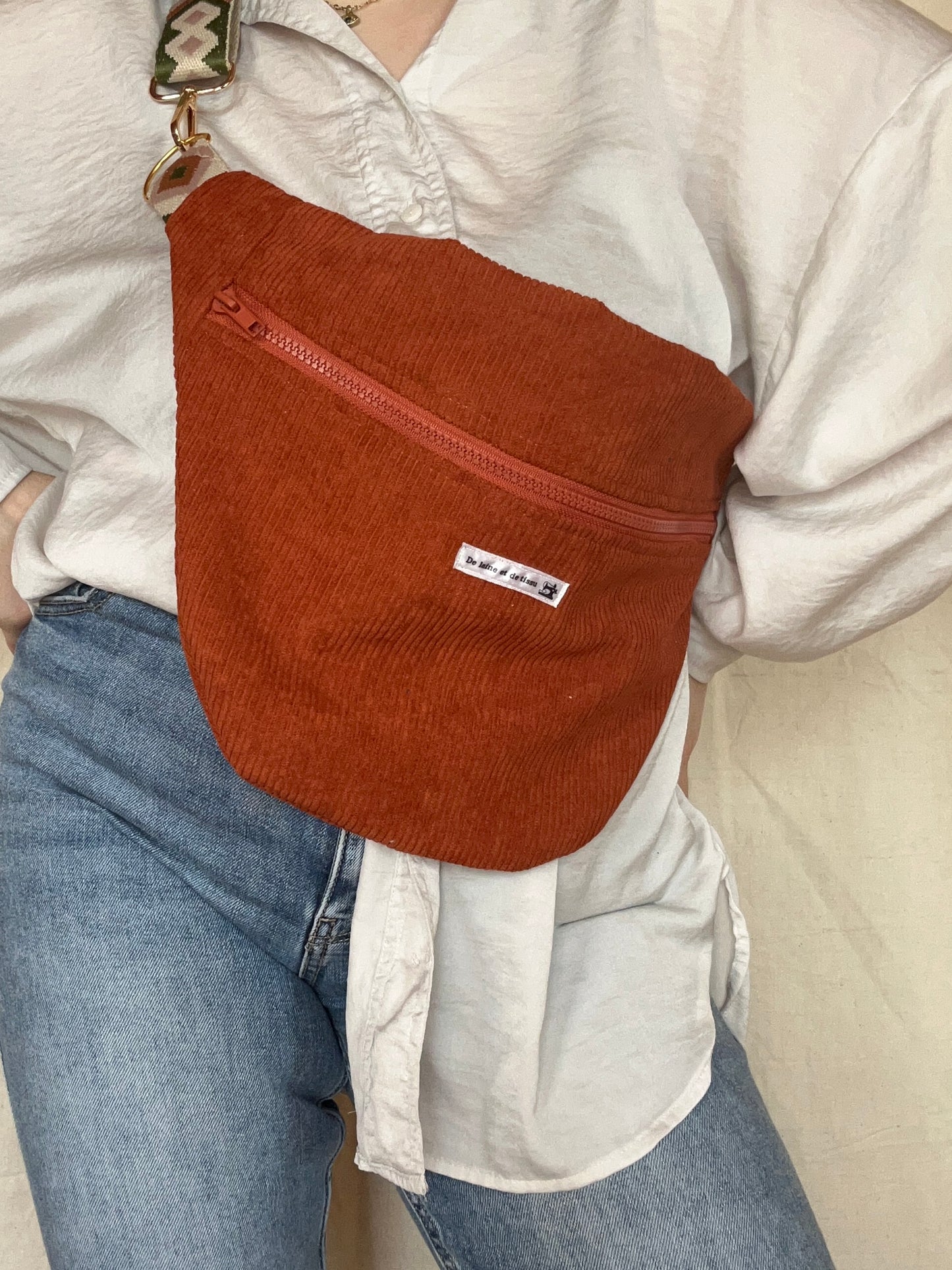 Sac Banane Sarah Terracotta