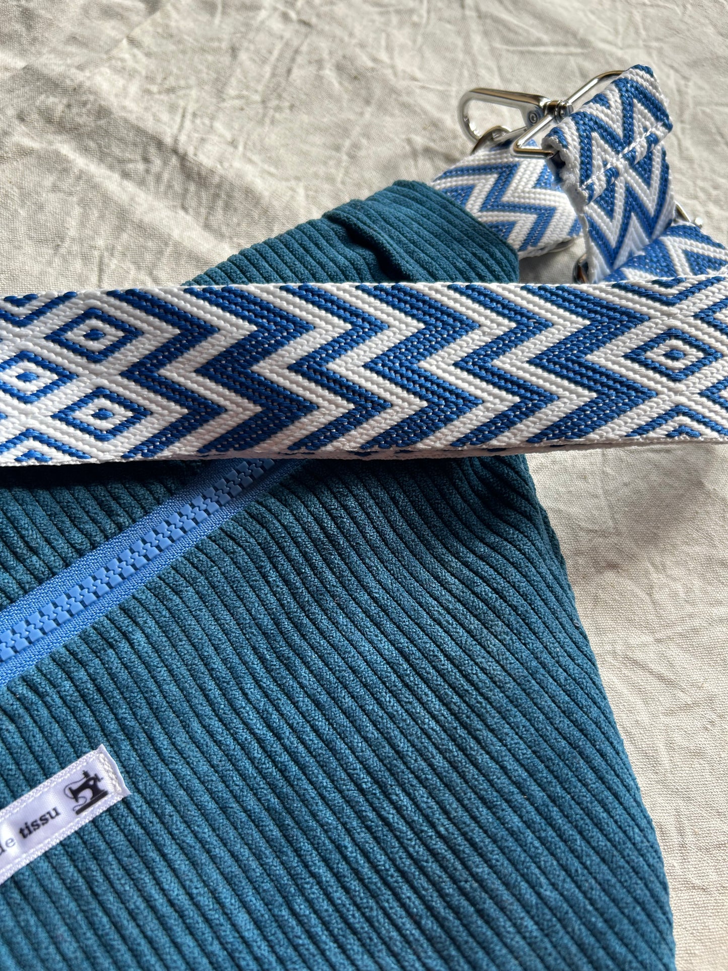 Sac Banane Sarah Bleu