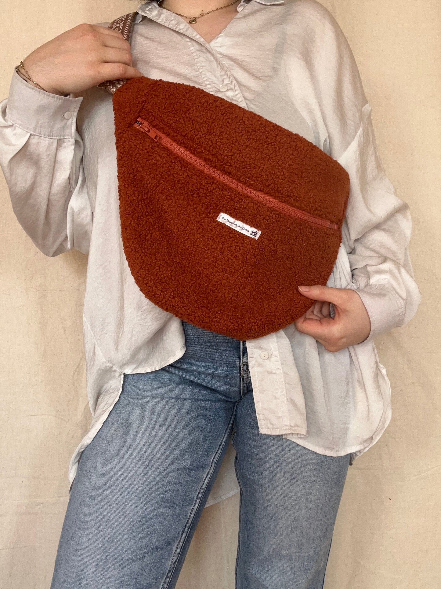 Sac Banane Charlotte Terracotta