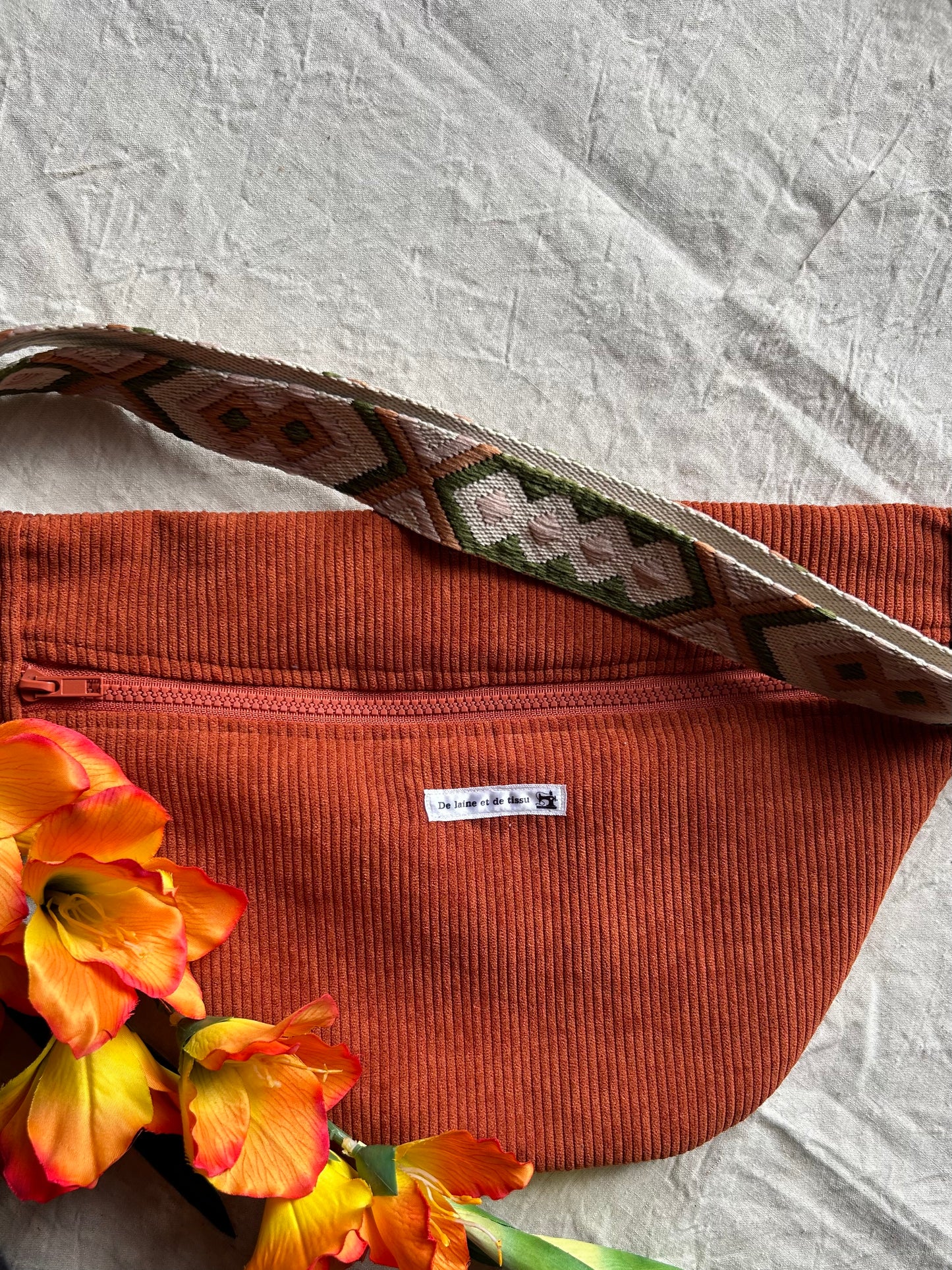 Sac Banane Sarah Terracotta