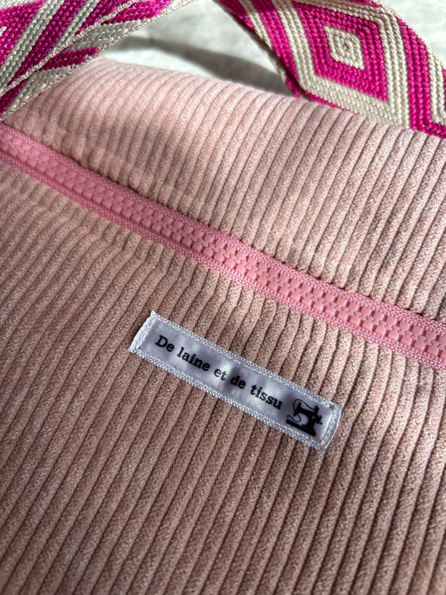 Sac Banane Sarah Rose Poudré