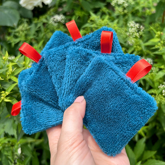 Les Démaquillottes - Bleu Pétrole