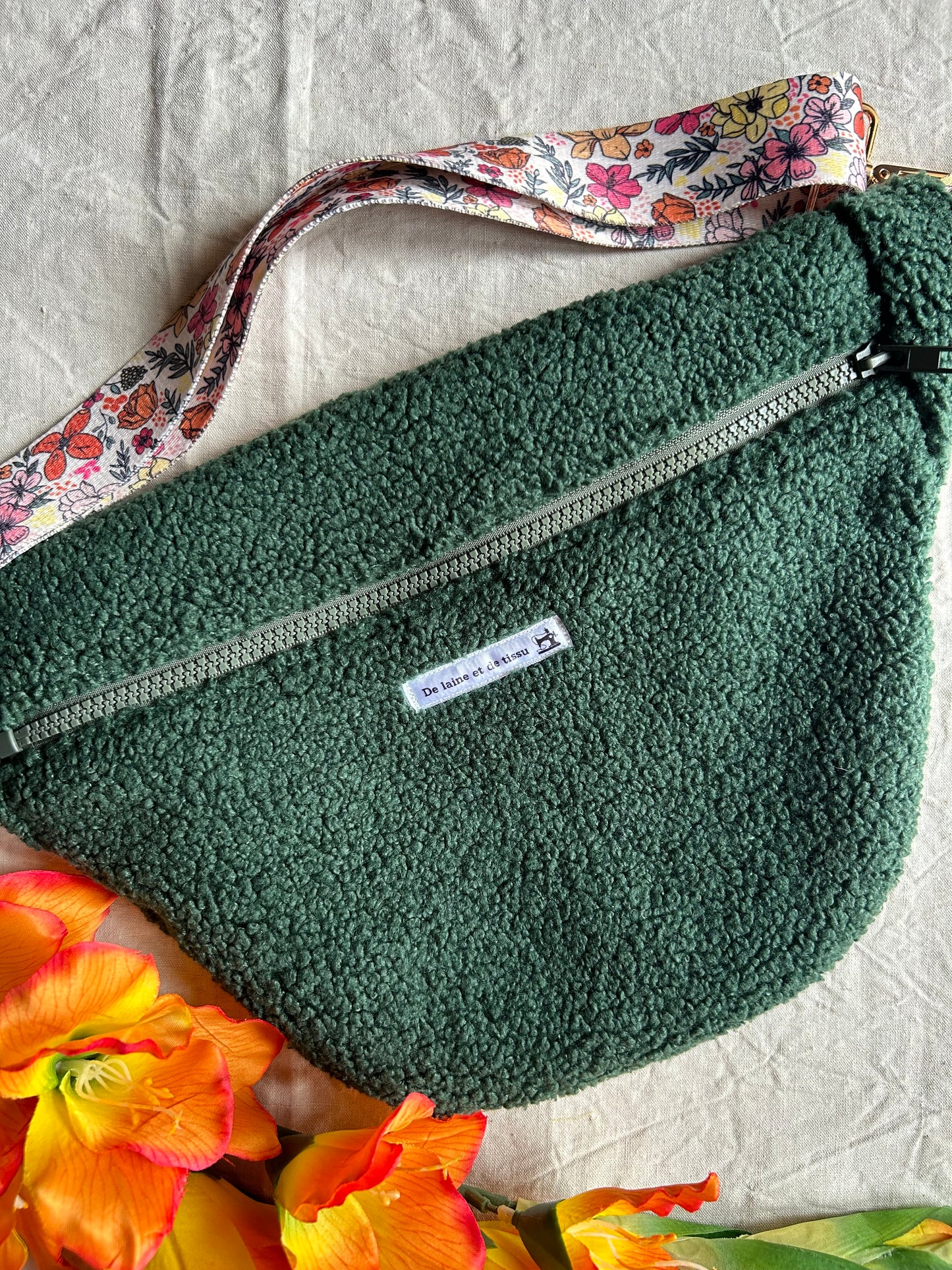 Sac Banane Charlotte Vert Sapin