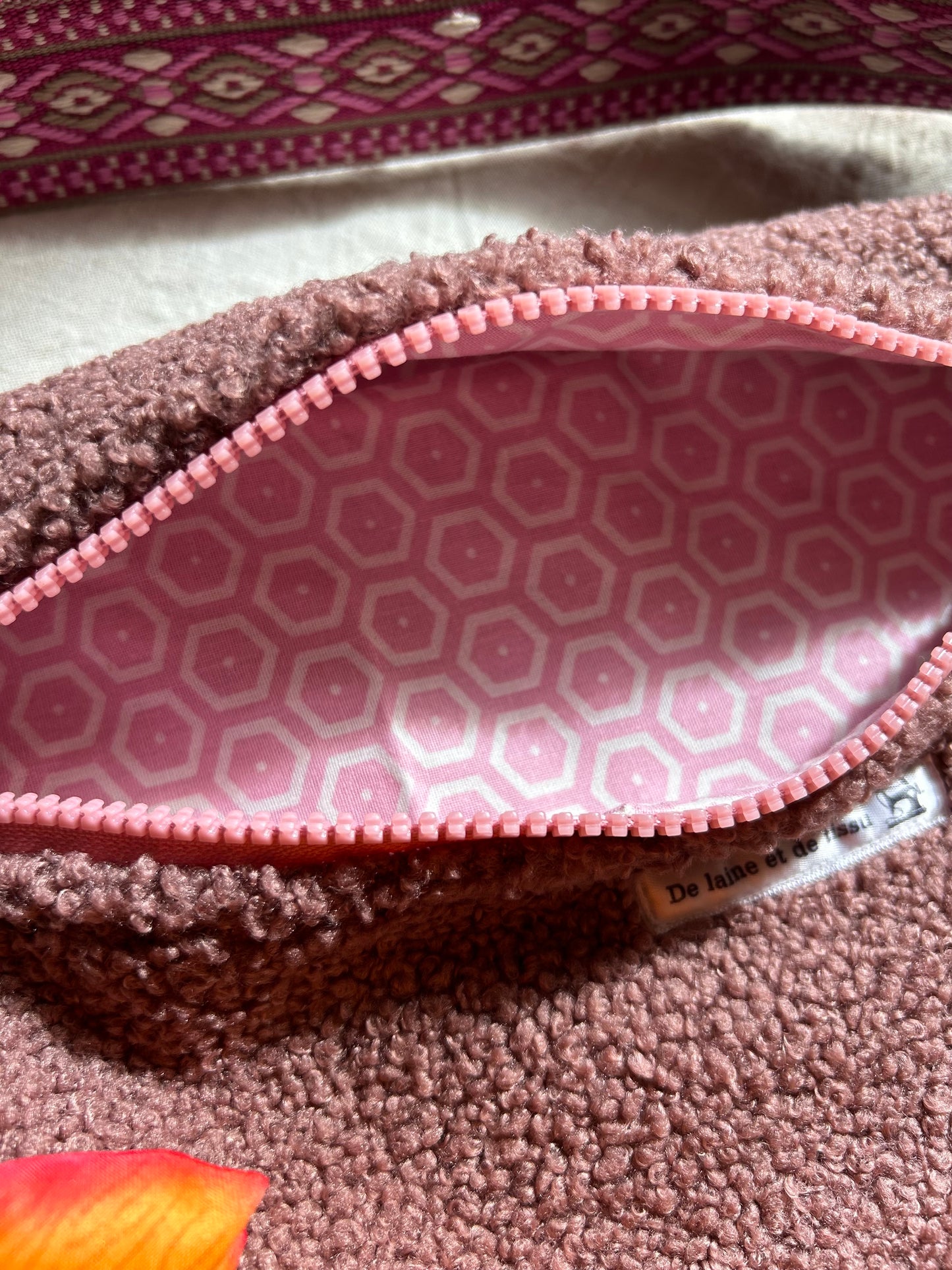 Sac Banane Charlotte Vieux Rose