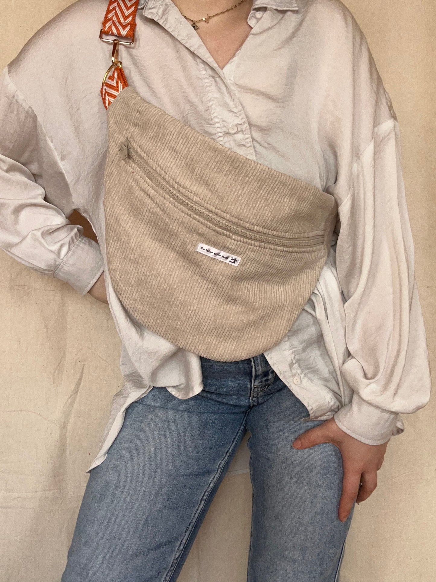 Sac Banane Sarah Gris